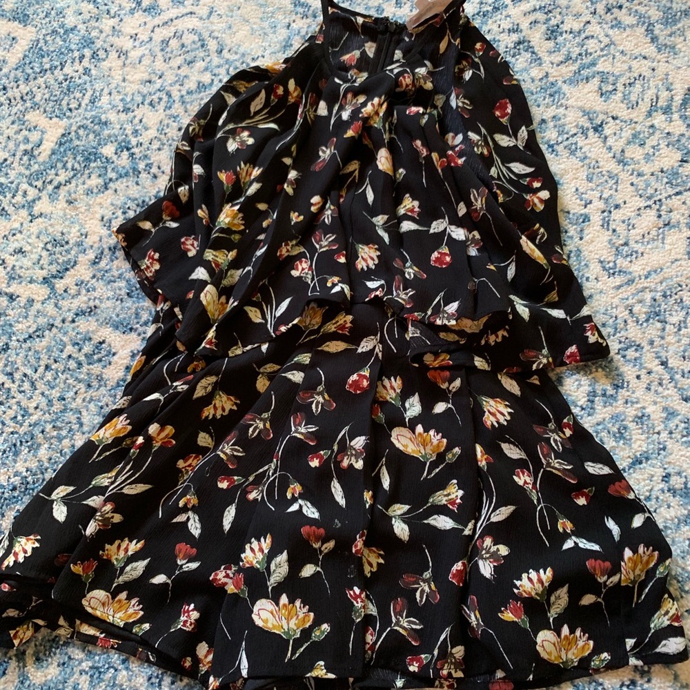 Floral Romper worn once